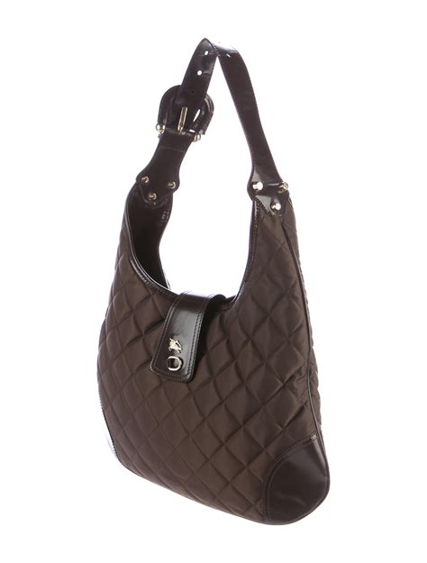 burberry nylon hobo bag|burberry bags sale outlet.